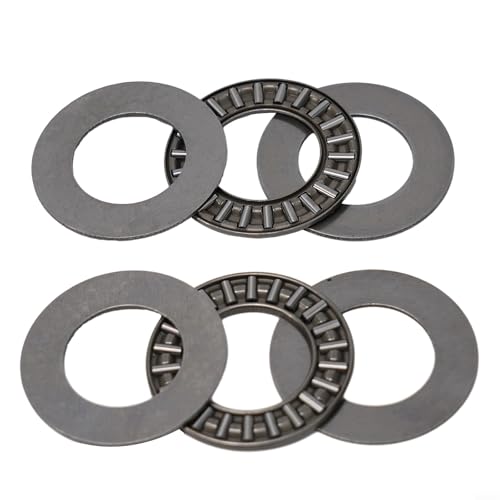 Metalldichtungs-Lenk-Upgrade-Kit für Handwerker Rasentraktor-Modelle für LTS1500 LTS2000 YT3000 zur Verbesserung der Kontrolle und Reduzierung der Reibung auf rotierenden Lenkteilen (2 Set) von Jurtmy