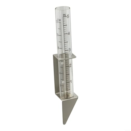 Outdoor Garten Zubehör 5 Zoll Glas Regenmesser mit Edelstahl Stützsystem Outdoor Garten Zubehör 5 Zoll Glas Regenmesser mit Edelstahl Stützsystem von Jurtmy