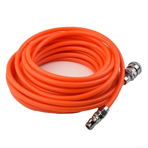 Pneumatischer Pumpenschlauch 5x8mm mit Schnellverbindern geeignet für raue Umgebungen und hohe Temperaturen (RED10M) von Jurtmy