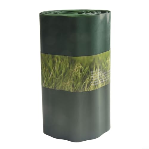Rasenkantenzaun für den Außenbereich, 9 m lang, 30 cm oder 40 cm hoch, wetterfester PP-Kunststoff für Gartenwege (30 cm) von Jurtmy