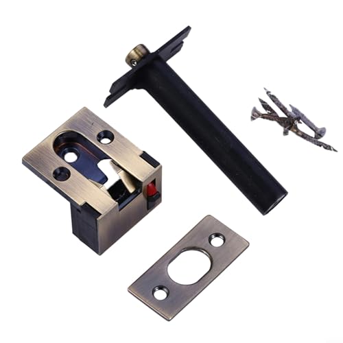 Robuste Zinklegierung Türkette Verdeckte Diebstahlsicherung für Zuhause und Büro (Bronze) von Jurtmy