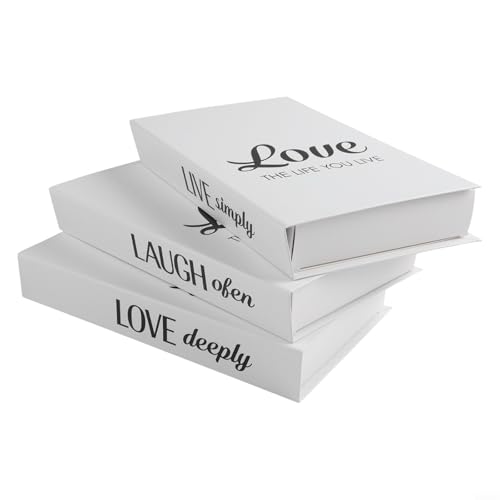 Set mit 3 rustikalen Ornamenten für Couchtisch und Heim-Styling (Love) von Jurtmy