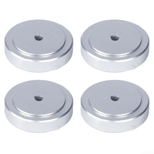 Stoßdämpfer für Schalldämmung, 4 Stück, für Lautsprecher und Subwoofer (30 x 10 mm) von Jurtmy
