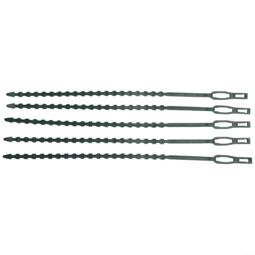 Verstellbare Bindebänder für Gärten, 50 Stück, Pflanzenstützlösungen (23 cm) von Jurtmy