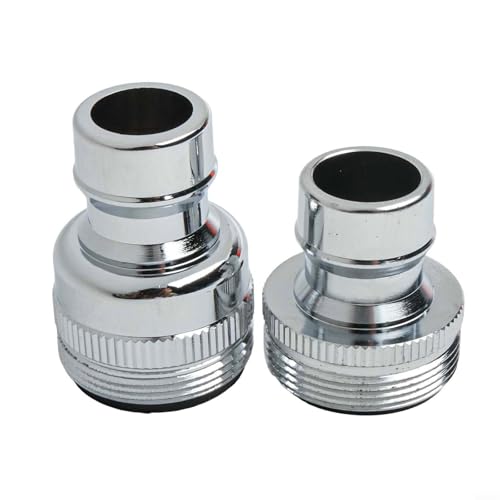 Wasserhahn-Geschirrspüler-Adapter, 2-teiliges Set mit Belüftung und Schnuller-Funktionen von Jurtmy