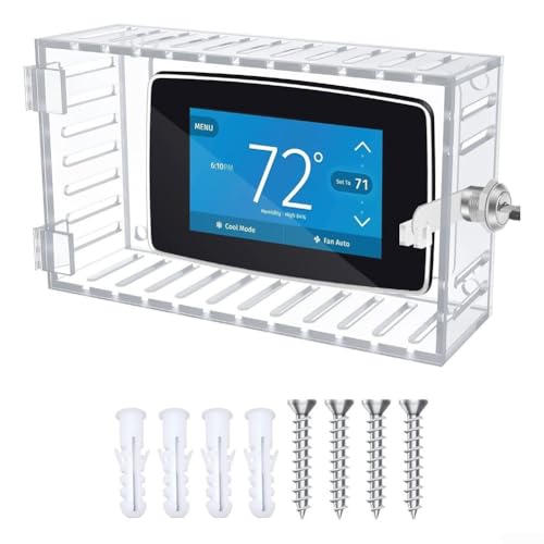 Wetterbeständige Thermostat-Schlossbox sichern Sie Ihr Klimagerät Wetterbeständige Thermostat-Schlossbox sichern Sie Ihr Klimagerät von Jurtmy