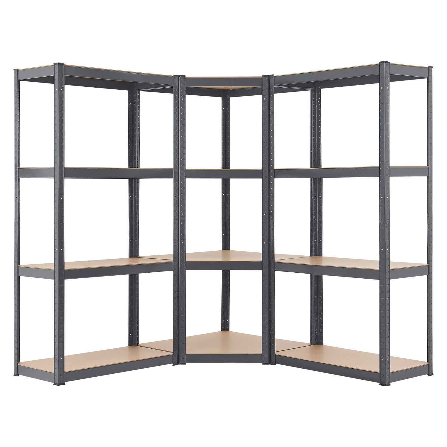 3er Regalsystem 1 Corner & 2 Easy von Juskys