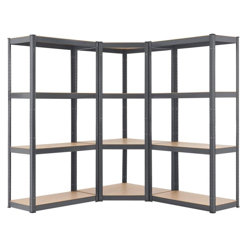 3er Regalsystem 1 Corner & 2 Easy 3er Regalsystem 1 Corner & 2 Easy von Juskys