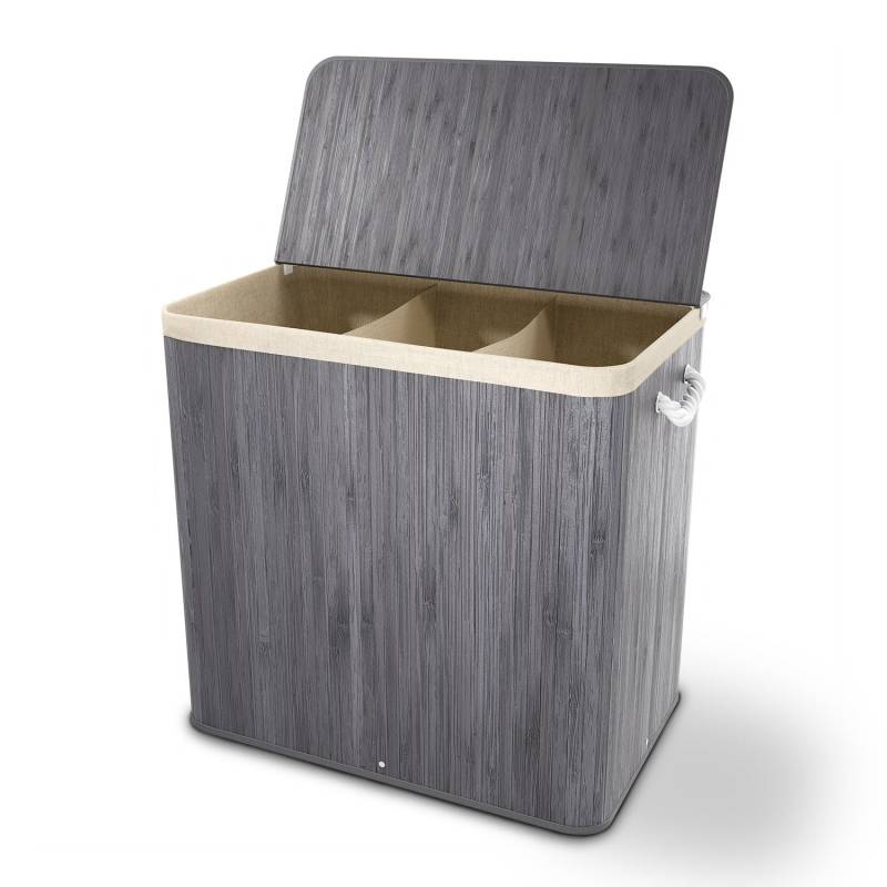 Bambus Wäschekorb Curly Bambus Wäschekorb Curly von Juskys