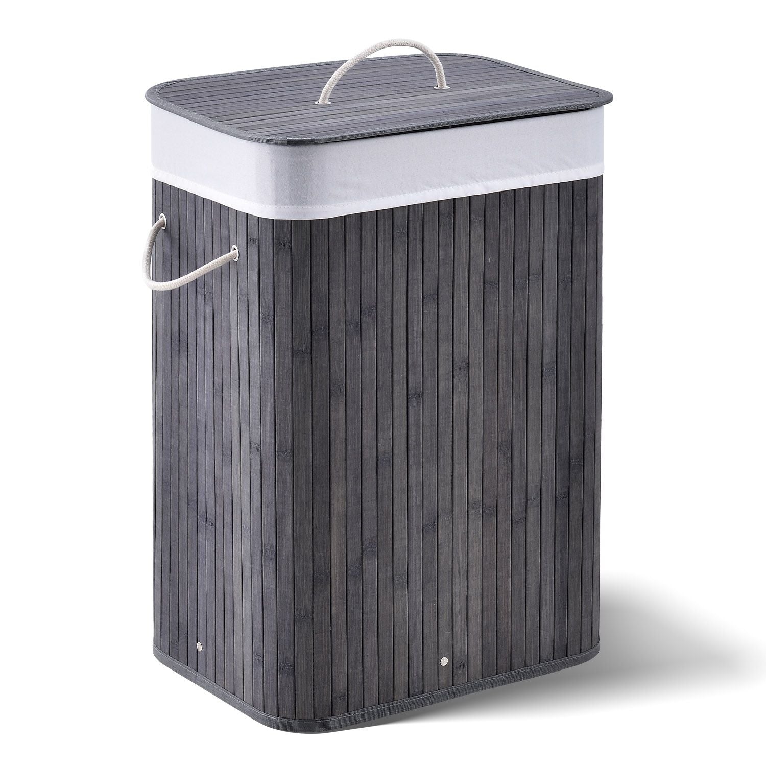 Bambus Wäschekorb Curly Bambus Wäschekorb Curly von Juskys