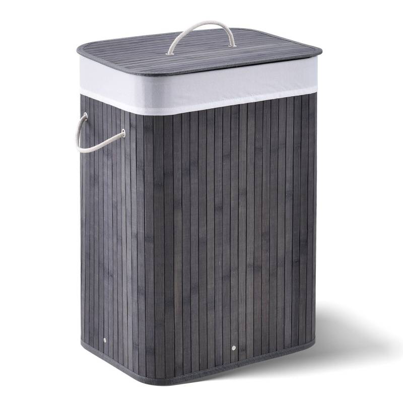 Bambus Wäschekorb Curly Bambus Wäschekorb Curly von Juskys