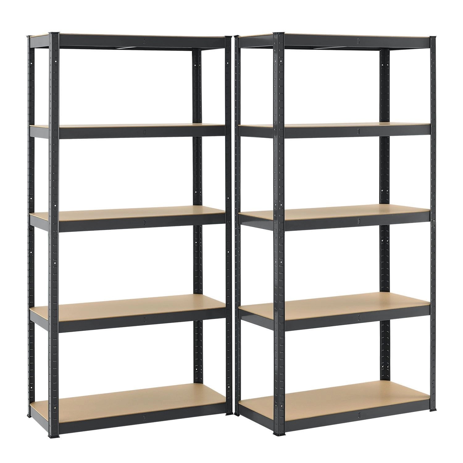 Juskys 2er Set Lagerregal Basic 180 x 90 x 40 cm in Grau Juskys 2er Set Lagerregal Basic 180 x 90 x 40 cm in Grau von Juskys