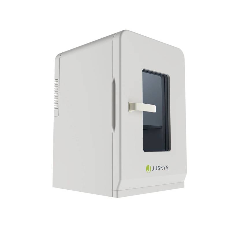 Juskys 2in1 Mini Kühlschrank 15 Liter mit Kühl und Heizfunktion Weiß von Juskys