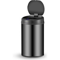 Juskys Automatik Mülleimer mit Sensor 30L - elektrischer Abfalleimer, Bewegungssensor, automatischer Deckel, wasserdicht, Klemmring, Küche - Schwarz Juskys Automatik Mülleimer mit Sensor 30L - elektrischer Abfalleimer, Bewegungssensor, automatischer Deckel, wasserdicht, Klemmring, Küche - Schwarz von Juskys