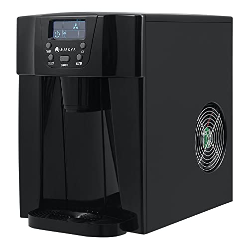 Juskys Eiswürfelmaschine PIM200L mit 2in1 Direkt-Spender & Timer — bis 12kg / Tag, Eiswürfel in 6-10 Minuten, 2 Größen, 2L Tank — Eiswürfelbereiter schwarz Juskys Eiswürfelmaschine PIM200L mit 2in1 Direkt-Spender & Timer — bis 12kg / Tag, Eiswürfel in 6-10 Minuten, 2 Größen, 2L Tank — Eiswürfelbereiter schwarz von Juskys