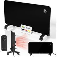 Juskys Glasheizung 2000W Glasheizung, Elektroheizung, App-Steuerung, LED-Display, Timer, Wand- & Standgerät mit Fernbedienung Juskys Glasheizung 2000W Glasheizung, Elektroheizung, App-Steuerung, LED-Display, Timer, Wand- & Standgerät mit Fernbedienung von Juskys