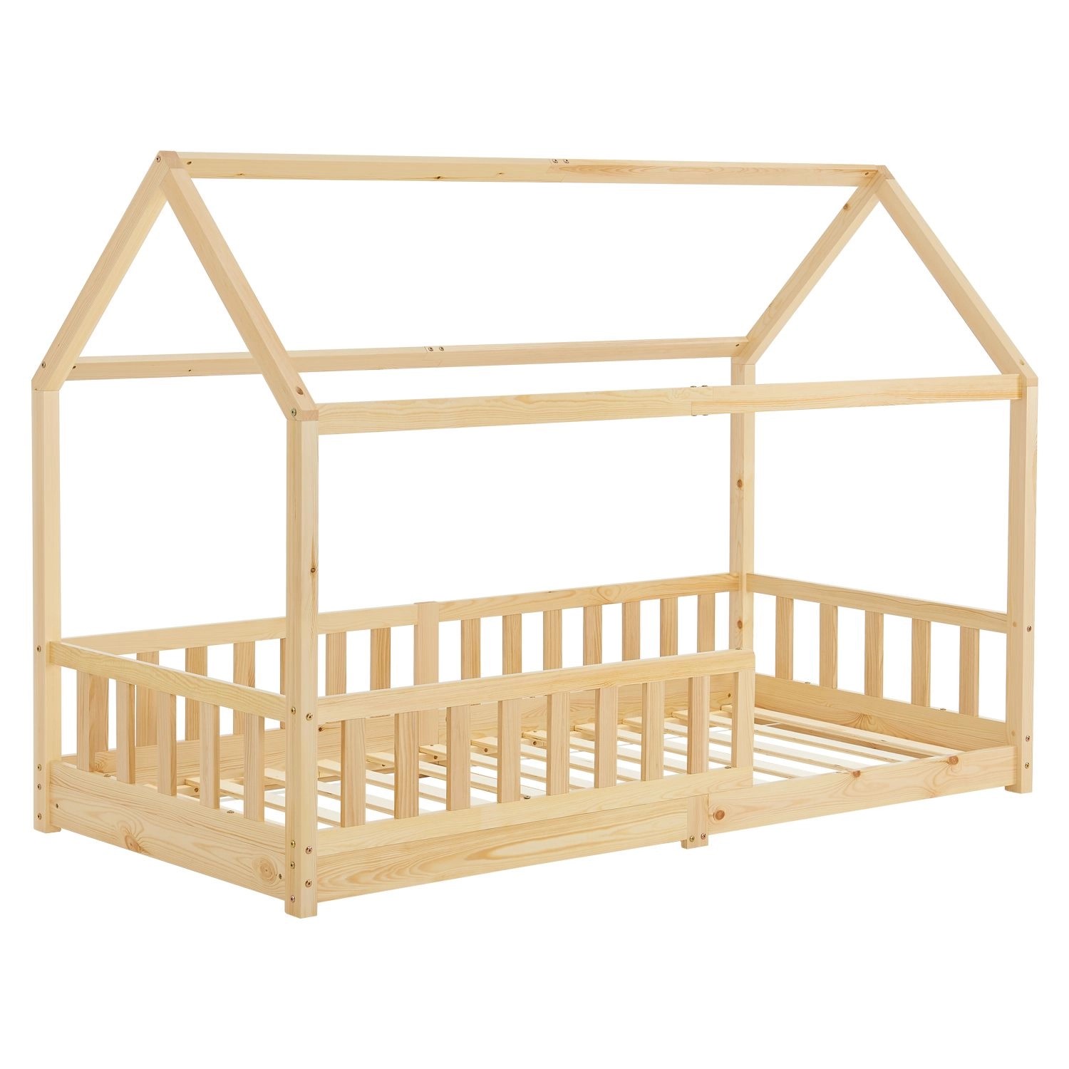 Juskys Kinderbett Marli 90 x 200 cm Natur Juskys Kinderbett Marli 90 x 200 cm Natur von Juskys