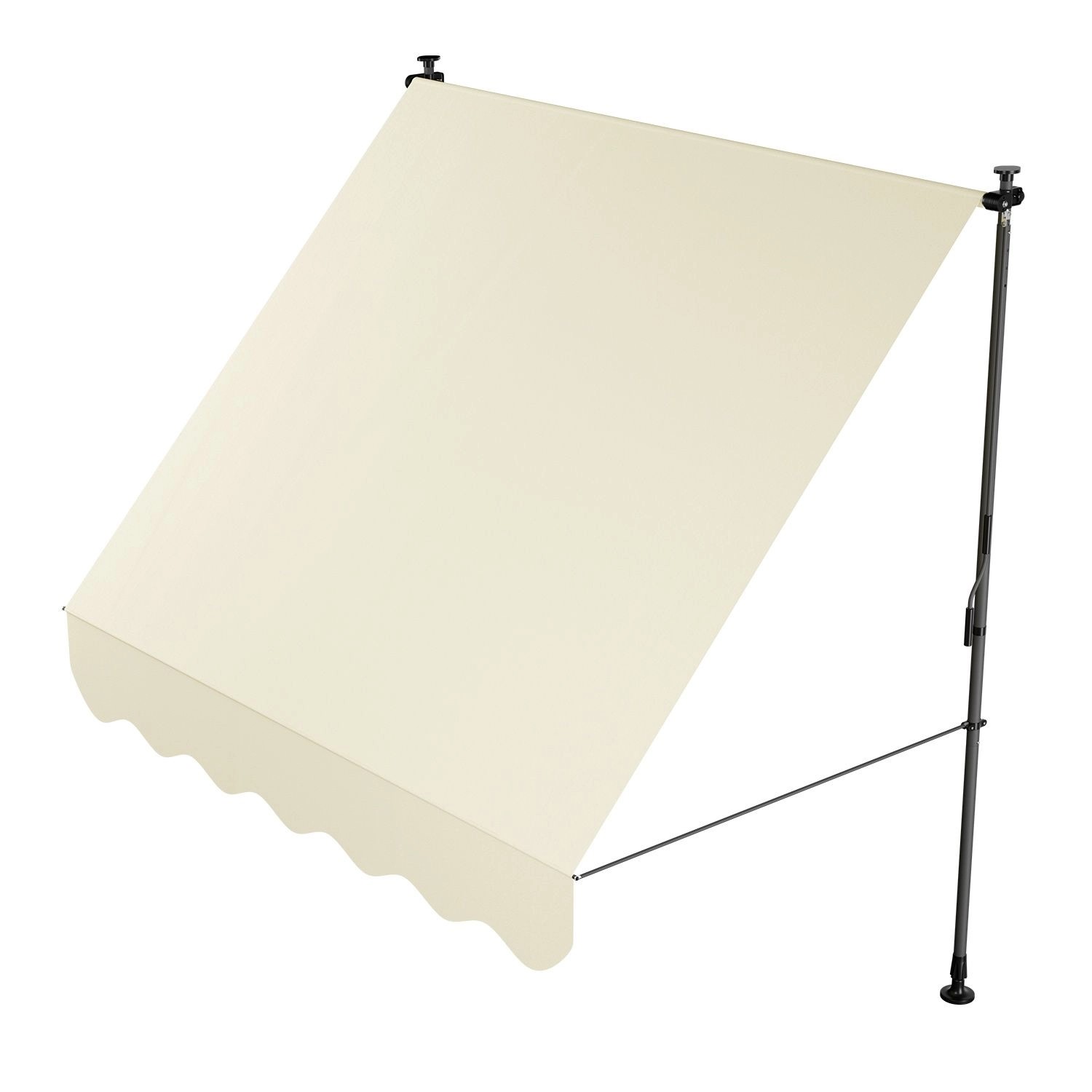 Juskys Klemmmarkise Kapstadt 200 x 120 cm Beige Juskys Klemmmarkise Kapstadt 200 x 120 cm Beige von Juskys