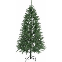 Juskys Künstlicher Weihnachtsbaum Talvi mit Metall Ständer, naturgetreu, einfacher Aufbau, Tannenbaum Christbaum Weihnachtsdeko künstlich 180 cm von Juskys