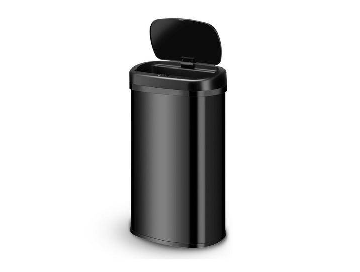 Juskys Mülleimer, 60 L, rostfrei, intelligenter Sensor, batteriebetrieben, geräuscharm, schwarz, Schwarz Juskys Mülleimer, 60 L, rostfrei, intelligenter Sensor, batteriebetrieben, geräuscharm, schwarz, Schwarz von Juskys