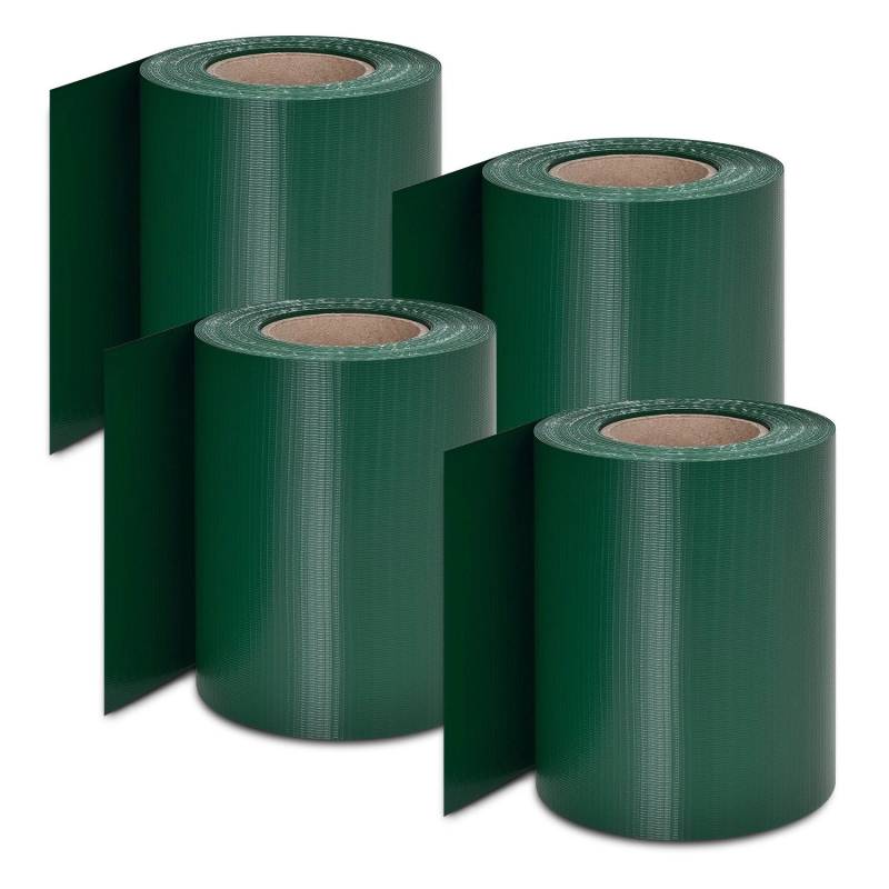 Juskys PVC Sichtschutzstreifen 4er Set Grün von Juskys