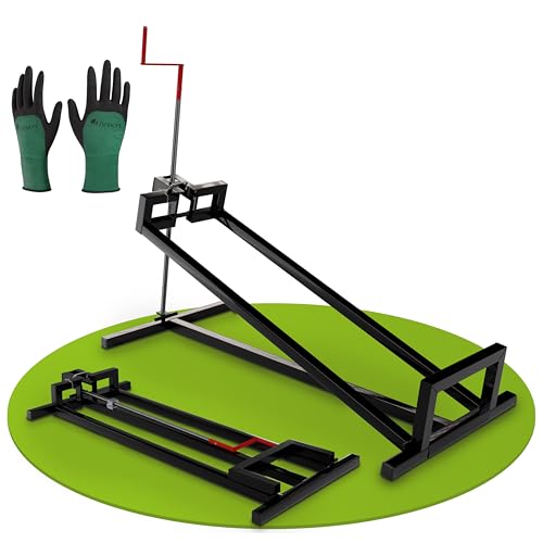 Juskys Rasentraktorheber bis 400 kg - 45° Heber für Rasenmäher, Aufsitzmäher und Rasentraktor - Aufsitzrasenmäher Hebebühne Hebevorrichtung in Schwarz Juskys Rasentraktorheber bis 400 kg - 45° Heber für Rasenmäher, Aufsitzmäher und Rasentraktor - Aufsitzrasenmäher Hebebühne Hebevorrichtung in Schwarz von Juskys