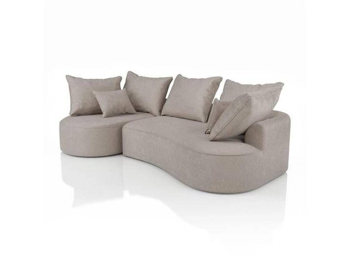 Juskys SOFA, Beige, 300x102 cm, Wohnzimmer, Sofas & Couches, Wohnlandschaften, Ecksofas von Juskys