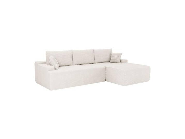 Juskys SOFA, Creme, 250x155 cm, Wohnzimmer, Sofas & Couches, Wohnlandschaften, Ecksofas Juskys SOFA, Creme, 250x155 cm, Wohnzimmer, Sofas & Couches, Wohnlandschaften, Ecksofas von Juskys