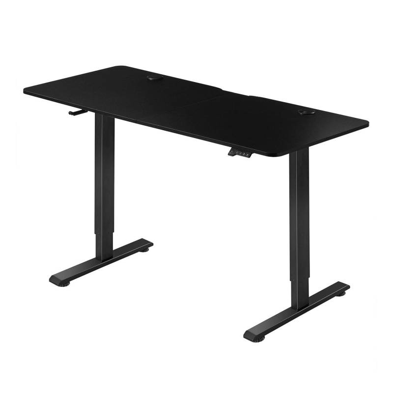 Juskys Schreibtisch Office Stand 120 x 60 cm Schwarz von Juskys