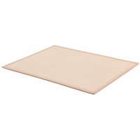 Krabbelmatte Spielmatte Krabbeldecke Samtmatte Teppich für Kind, Baby, Yoga - rutschfest, weich Kinderteppich Spielteppich 180x120 cm in Beige von Juskys