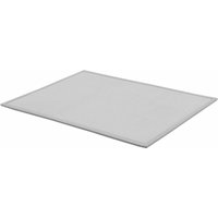 Krabbelmatte Spielmatte Krabbeldecke Samtmatte Teppich für Kind, Baby, Yoga - rutschfest, weich Kinderteppich Spielteppich 200x150 cm in Grau - Juskys von Juskys