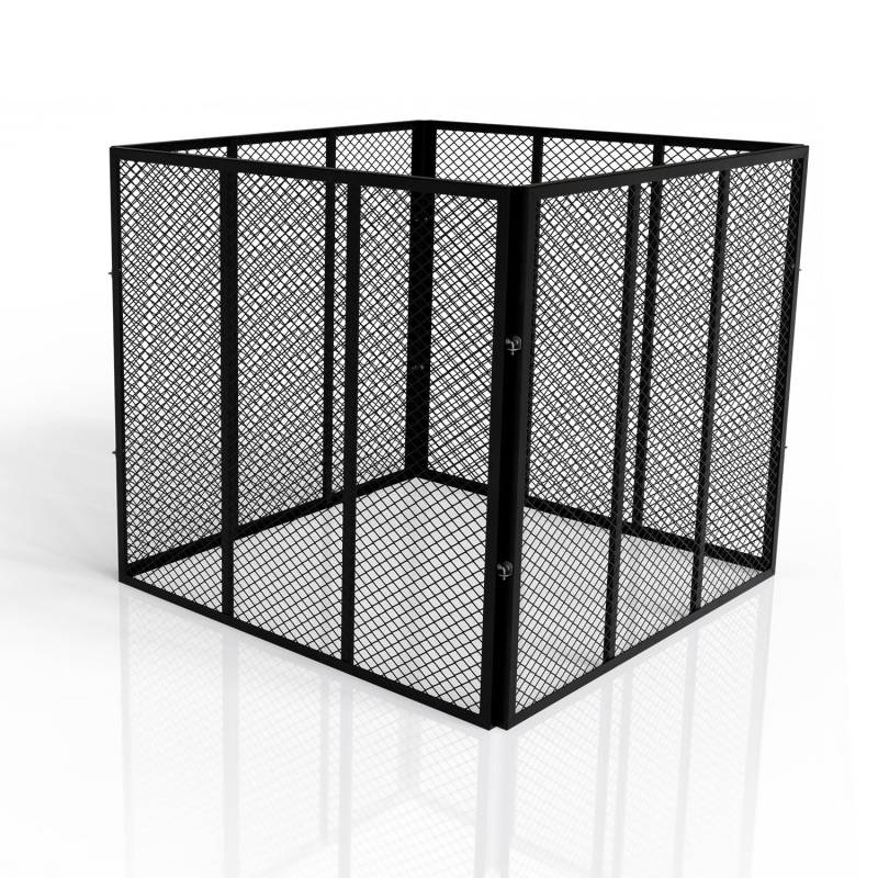 Metall Komposter für Gartenabfälle von Juskys