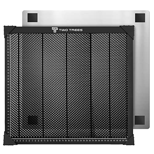 Laser Waben Arbeitstisch Honeycomb Wabenplatten für CO2 Laser Graviermaschine 430 x 400 x 22 mm Honeycomb Table mit Aluminiumplatte Laser Wabentisch von Jusnboir