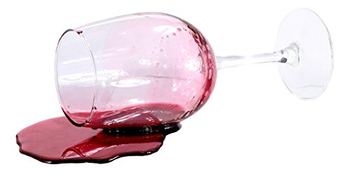 Just Dough It 22,9 cm verschüttetes Glas Rotwein-Nachbildung von Just Dough It