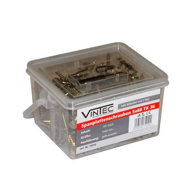 Just In Time Spanplattenschrauben 5X60/36 TX von Just In Time