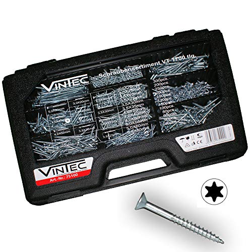 Schraubensortiment VT 1700 TLG. Schraubensortiment VT 1700 TLG. von VINTEC