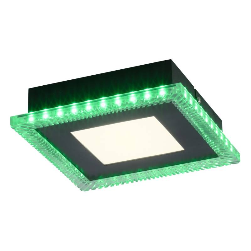 Just Light Deckenleuchte Acri 5 cm x 20 cm Schwarz RGB von Just Light.