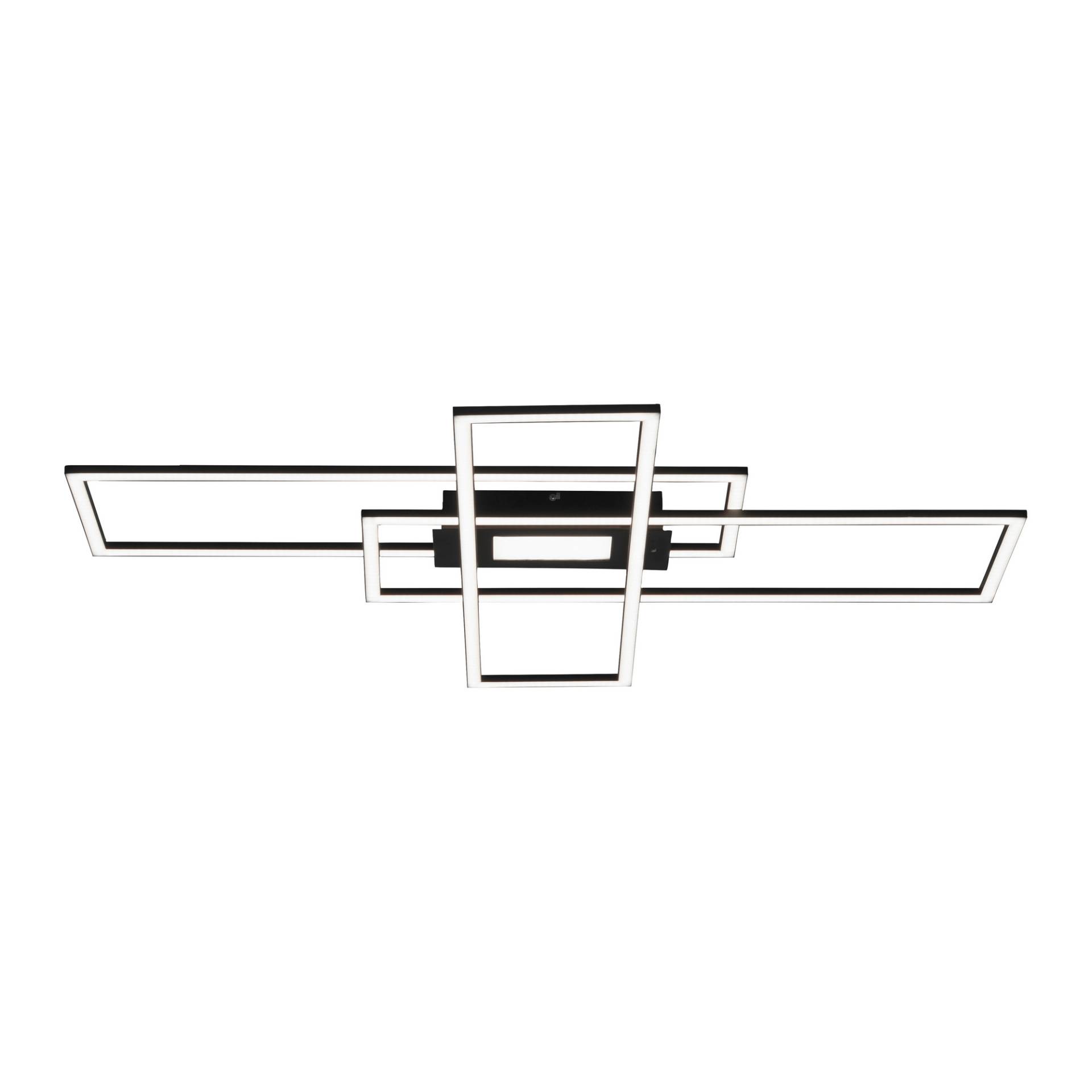 Just Light Deckenleuchte 'Asmin' schwarz 98,9 x 69,4 x 6,8 cm Just Light Deckenleuchte 'Asmin' schwarz 98,9 x 69,4 x 6,8 cm von Just Light