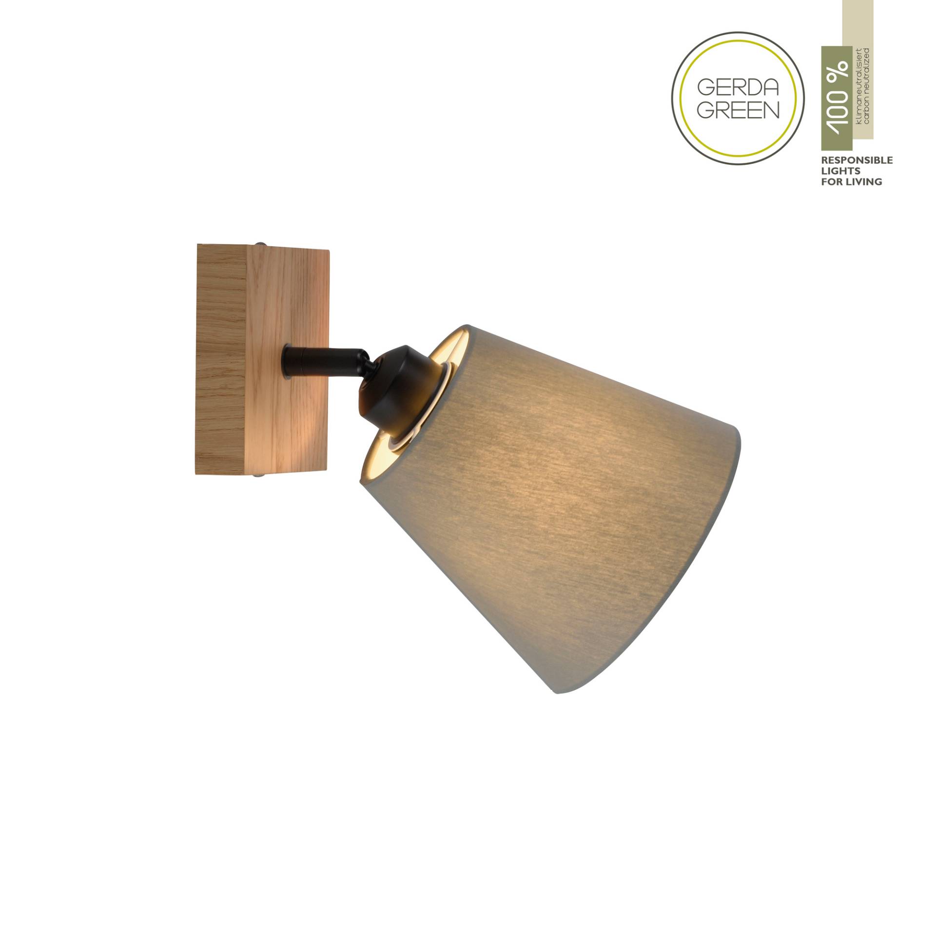 Just Light Deckenleuchte 'Green Michel' holzfarben 24 x 25,5 x 24 cm Just Light Deckenleuchte 'Green Michel' holzfarben 24 x 25,5 x 24 cm von Just Light