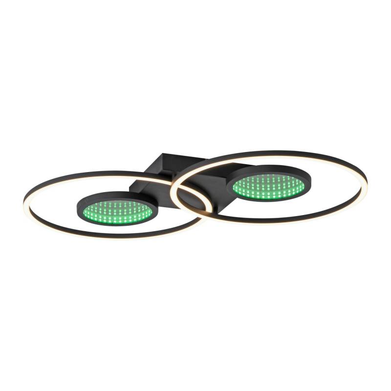 Just Light Deckenleuchte Tunel 7 cm x 70 cm Schwarz RGB von Just Light.