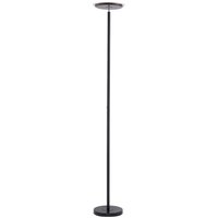 Just Light LED-Deckenfluter HANS 11729-18 schwarz Kunststoff Eisen H/D: ca. 181x30 cm 1 Brennstellen von Just Light