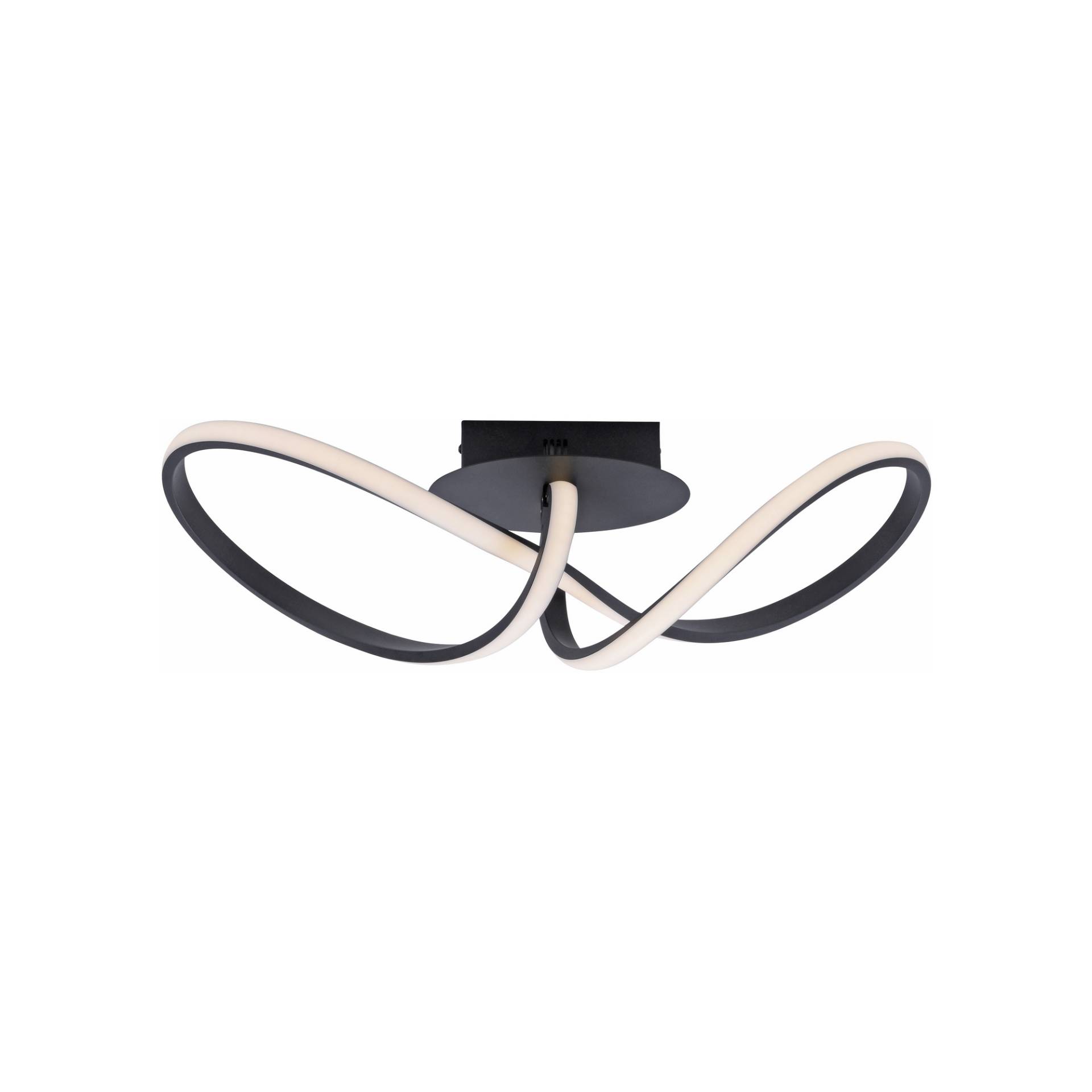 Just Light LED-Deckenleuchte 'Maria' schwarz 1050 lm 24,5 x 27 x 61 cm Just Light LED-Deckenleuchte 'Maria' schwarz 1050 lm 24,5 x 27 x 61 cm von Just Light