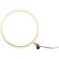 Just Light LED-Touch-Tischleuchte RITUS 15390-60 weiß messing Metall B/H/T: ca. 30x30x10 cm 1 Brennstellen von Just Light