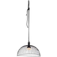 Just Light Pendelleuchte PN19922-18 schwarz Kunststoff H/D: ca. 26x46 cm 1.0 Brennstellen von Just Light