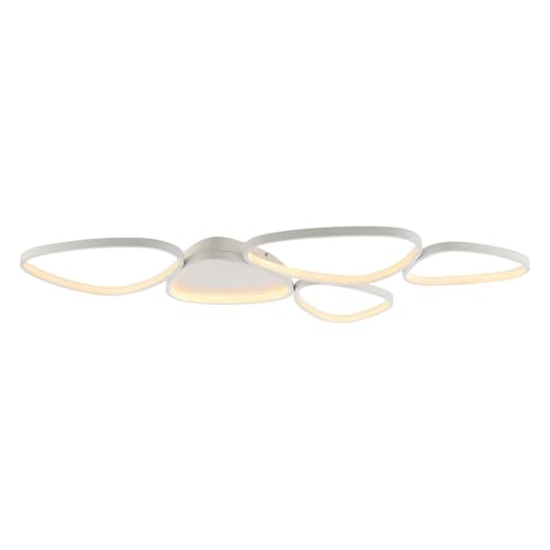Just Light. LED-Deckenleuchte - 116,5 x 56,5 cm - Weiß - Kunststoff - dimmbar Just Light. LED-Deckenleuchte - 116,5 x 56,5 cm - Weiß - Kunststoff - dimmbar von Just Light.