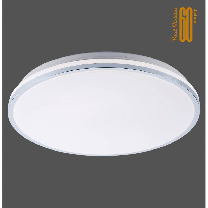 Just Light. LED-Deckenleuchte Isabell Chrom Ø 49 cm von Just Light.