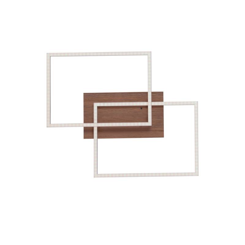 Just Light. LED-Deckenleuchte Iven 50,4 cm x 42 cm von Just Light.