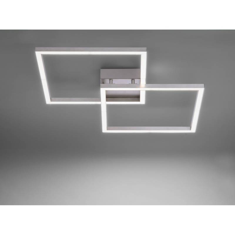 Just Light. LED-Deckenleuchte Lolasmart-Maxi Stahl App-Steuerbar 63 x 63 cm von Just Light.