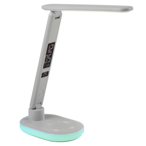 Just Light. LED-Schreibtischlampe - H 54 cm - Weiß - Kunststoff - dimmbar - mit RGB-Farbwechsel Just Light. LED-Schreibtischlampe - H 54 cm - Weiß - Kunststoff - dimmbar - mit RGB-Farbwechsel von Just Light.