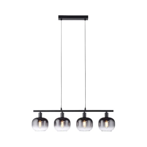 Just Light. Pendellampe Esstischlampe Hängelampe 4 flammig Rauchglas Wohnzimmerlampe H 120cm Just Light. Pendellampe Esstischlampe Hängelampe 4 flammig Rauchglas Wohnzimmerlampe H 120cm von Just Light.